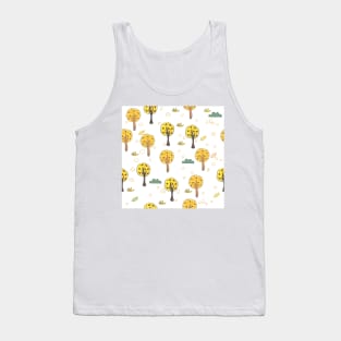 Fall Pattern Tank Top